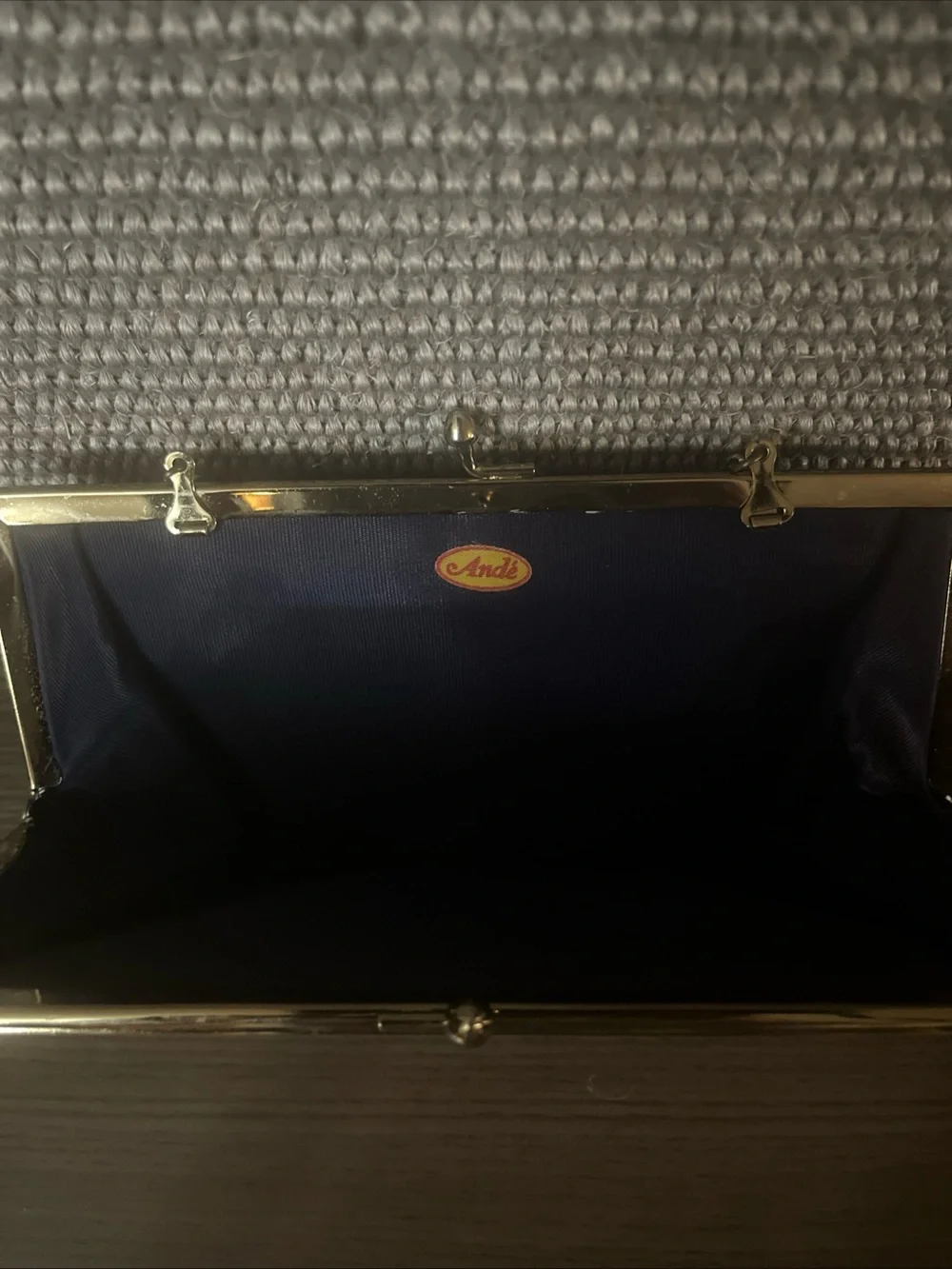 Classic White Evening Clutch with Gold Chain